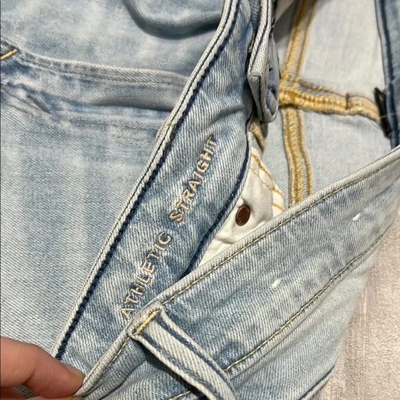 American Eagle Outfitters Light Blue Men's Jeans 34x30 - Picture 3 of 6